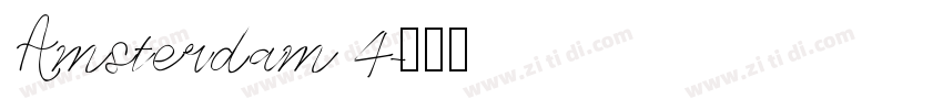 Amsterdam 4字体转换